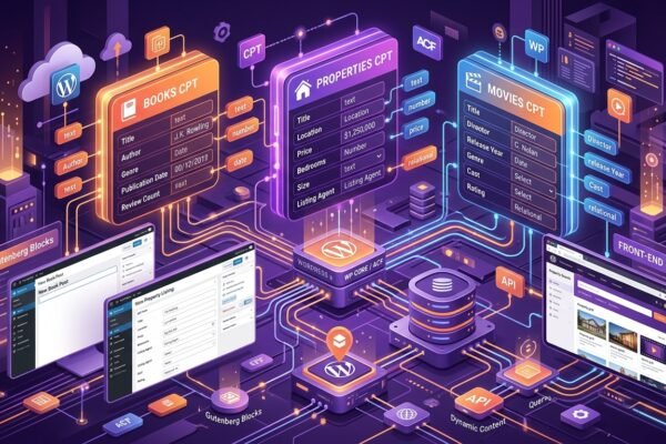 কাস্টম পোস্ট টাইপ ও কাস্টম ফিল্ড (CPT & Custom Fields): অ্যাডভান্সড ডাইনামিক ওয়েবসাইট বানানোর গোপন শক্তি