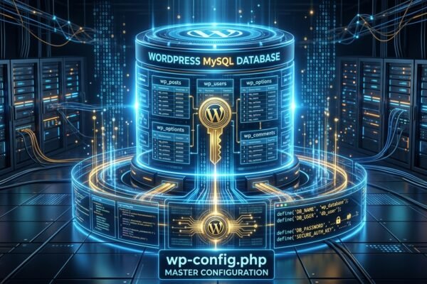 ওয়ার্ডপ্রেস ডাটাবেজ ও wp-config.php: ব্যাকএন্ড আর্কিটেকচার, অপটিমাইজেশন ও নিরাপত্তার পূর্ণাঙ্গ গাইড