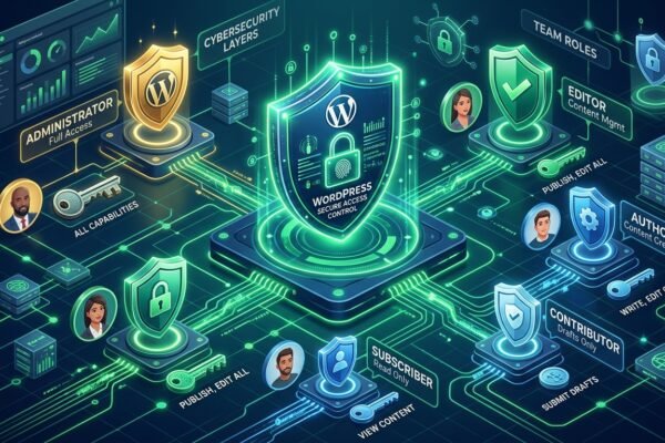 ওয়ার্ডপ্রেস ইউজার রোল ও পারমিশন (User Roles & Permissions): নিরাপত্তা ও টিম ম্যানেজমেন্টের পূর্ণাঙ্গ গাইড